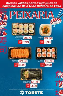 Tauste ofertas Peixaria - Pré-Visualização do folheto da loja Tauste, válido de 08/10/2026