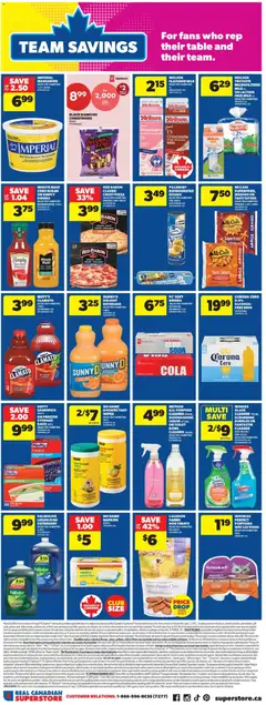 Preview of Real Canadian Superstore weekly flyer / circulaire from shop Real Canadian Superstore valid from Jul 16, 2026 | Page: 19 | Products: Milk, Chocolate, Beer, Chicken