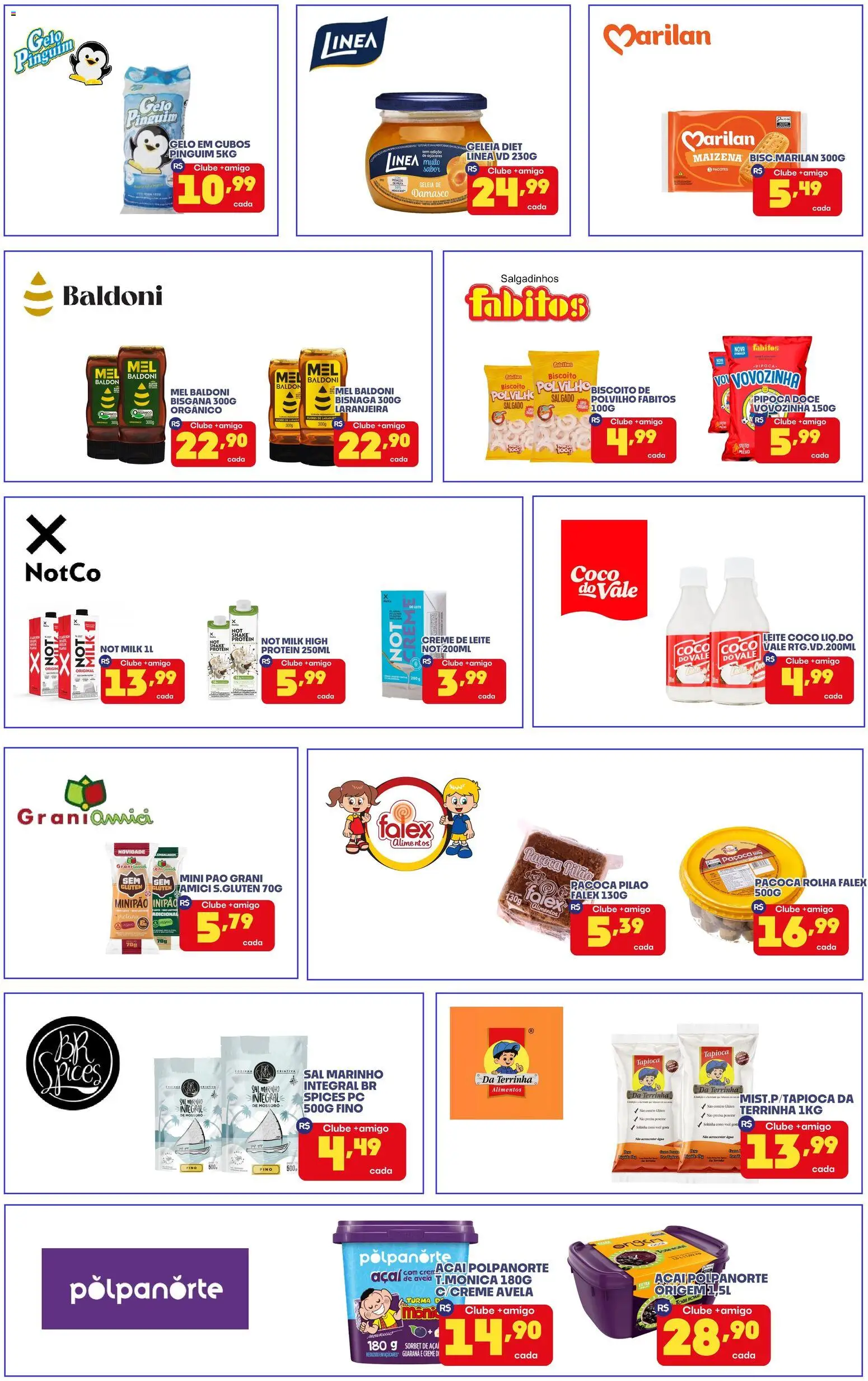 Boa Supermercados Folheto - válido de 23/07/2026 | Página: 12 | Produtos: Guaraná, Polvilho, Mel, Sal