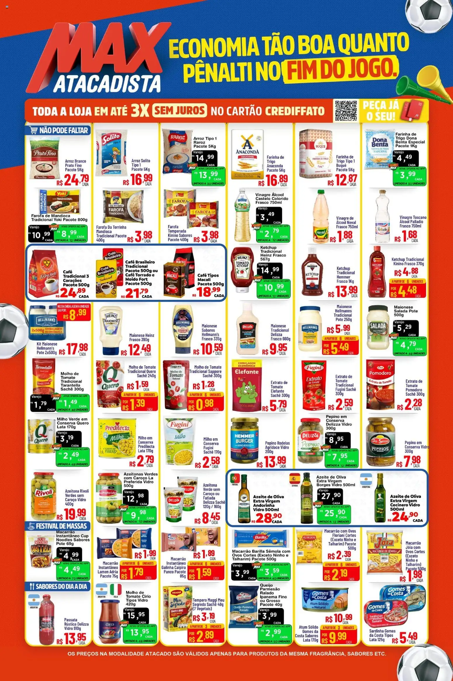 Max Atacadista Folheto - válido de 01.06.2026 | Página: 2 | Produtos: Queijo, Café, Gomes da costa, Atum