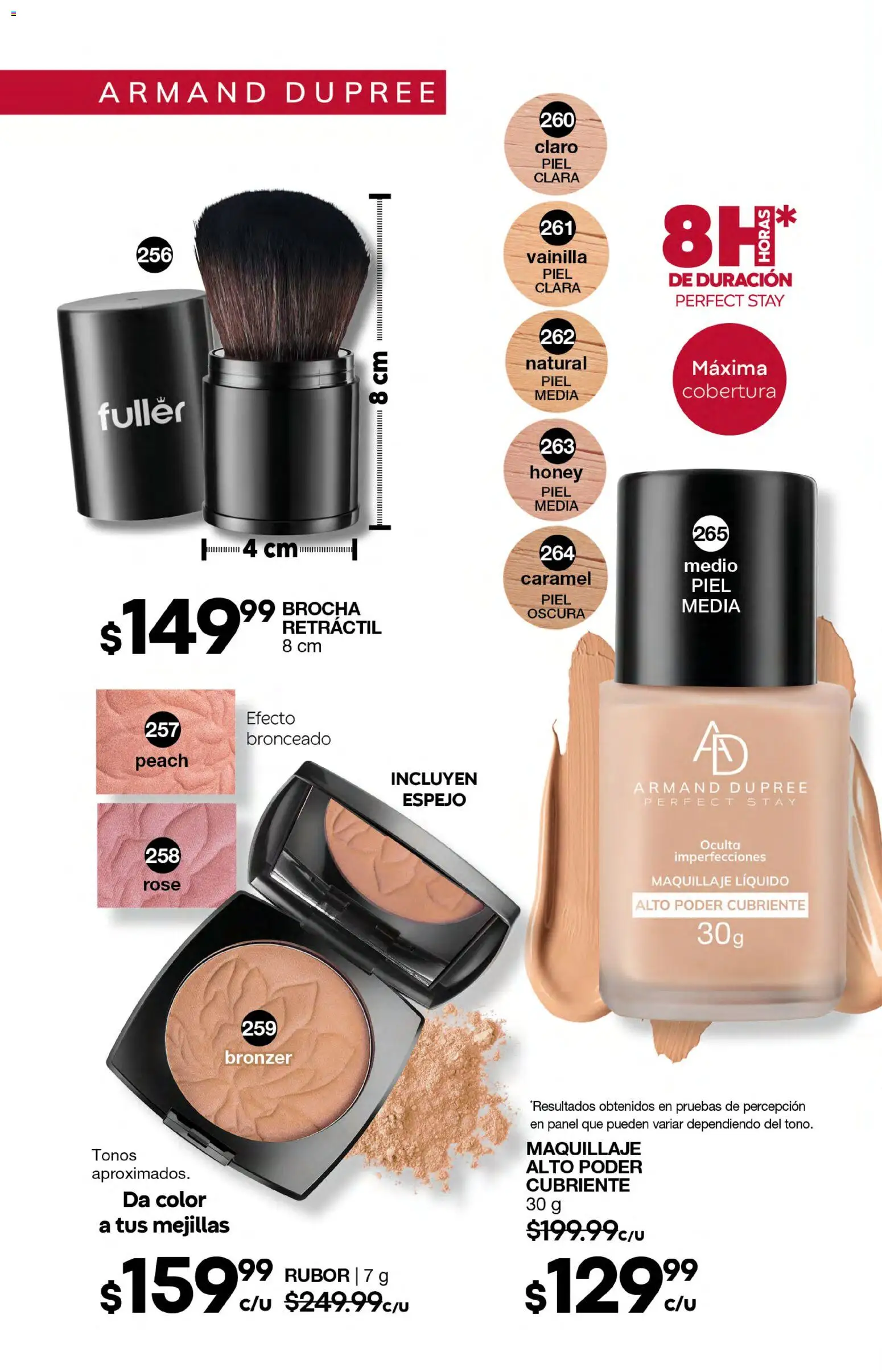 Nuevas ofertas de Fuller válidas en toda la República Mexicana desde el 05/08/2026. ¡Encuentra las mejores ofertas en Fuller campaña 9 2026! | Página: 66 | Productos: Vainilla, Espejo, Maquillaje, Rubor