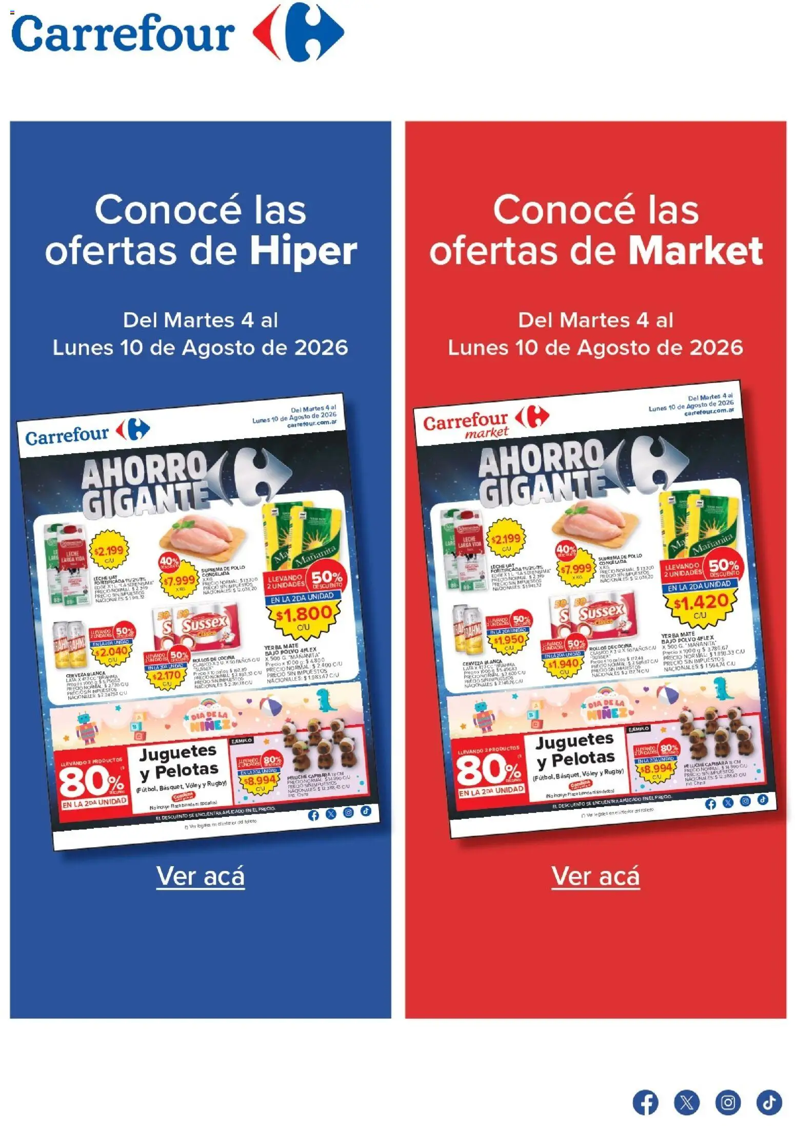 Carrefour ofertas │ válido desde el 04/08/2026 | Página: 1