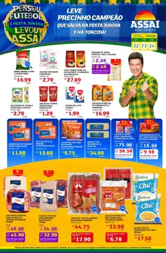 Assaí Atacadista ofertas - RJ - Pré-Visualização do folheto da loja Assaí Atacadista, válido de 22.06.2026
