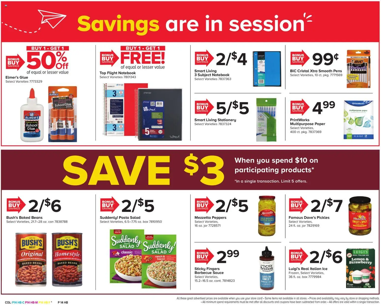 Giant Weekly Ad - valid from 07/31/2026 | Page: 15 | Products: Peppers, Box, Pen, Pasta