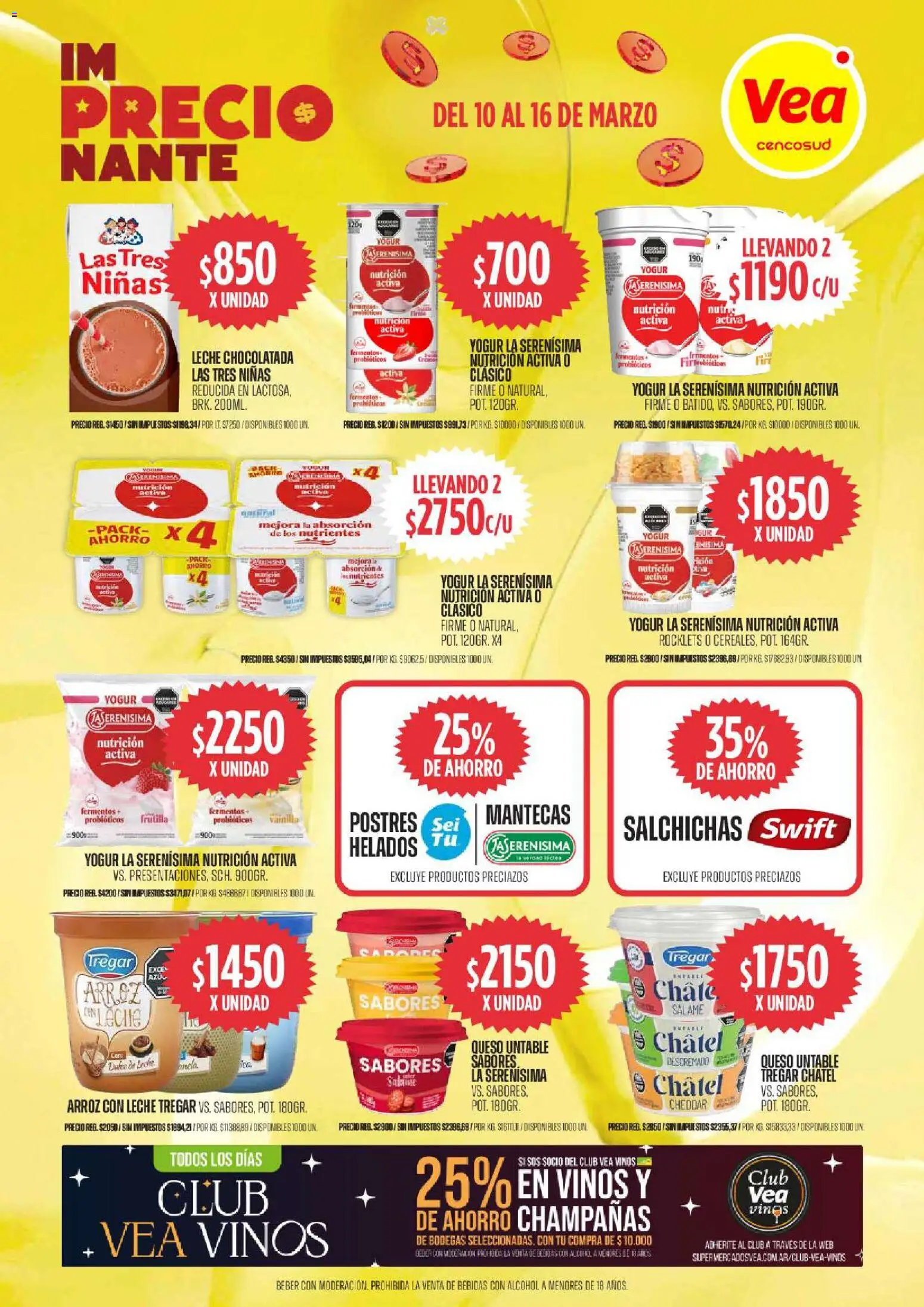 Vea - Oferta imPRECIOnante │ válido desde el 10.03.2026 | Página: 5 | Productos: Frutilla, Queso, Salame, Arroz