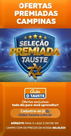 Tauste ofertas Seleção Premiada - Pré-Visualização do folheto da loja Tauste, válido de 08.05.2026