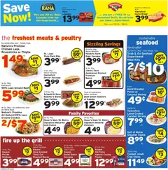 Preview of Hannaford weekly ads valid from 07/12/2026 | Page: 2 | Products: Cheese, Bread, Beef, Seafood