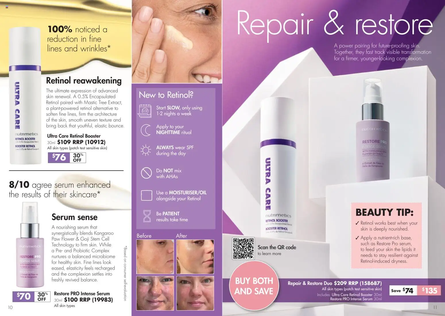 Nutrimetics catalogue - valid from 26/06/2026 | Page: 6 | Products: Retinol, Sensitive skin