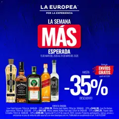 Vista previa de La Europea catálogo La semana más esperada, nuevo folleto de la tienda, válido en México a partir del 15.05.2026