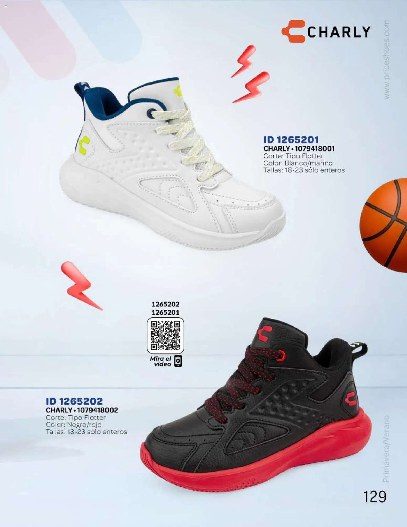 Nuevas ofertas de Price Shoes válidas en toda la República Mexicana desde el 25.04.2026. ¡Encuentra las mejores ofertas en Price Shoes catálogo Kids todo en uno! | Página: 129 | Productos: Video