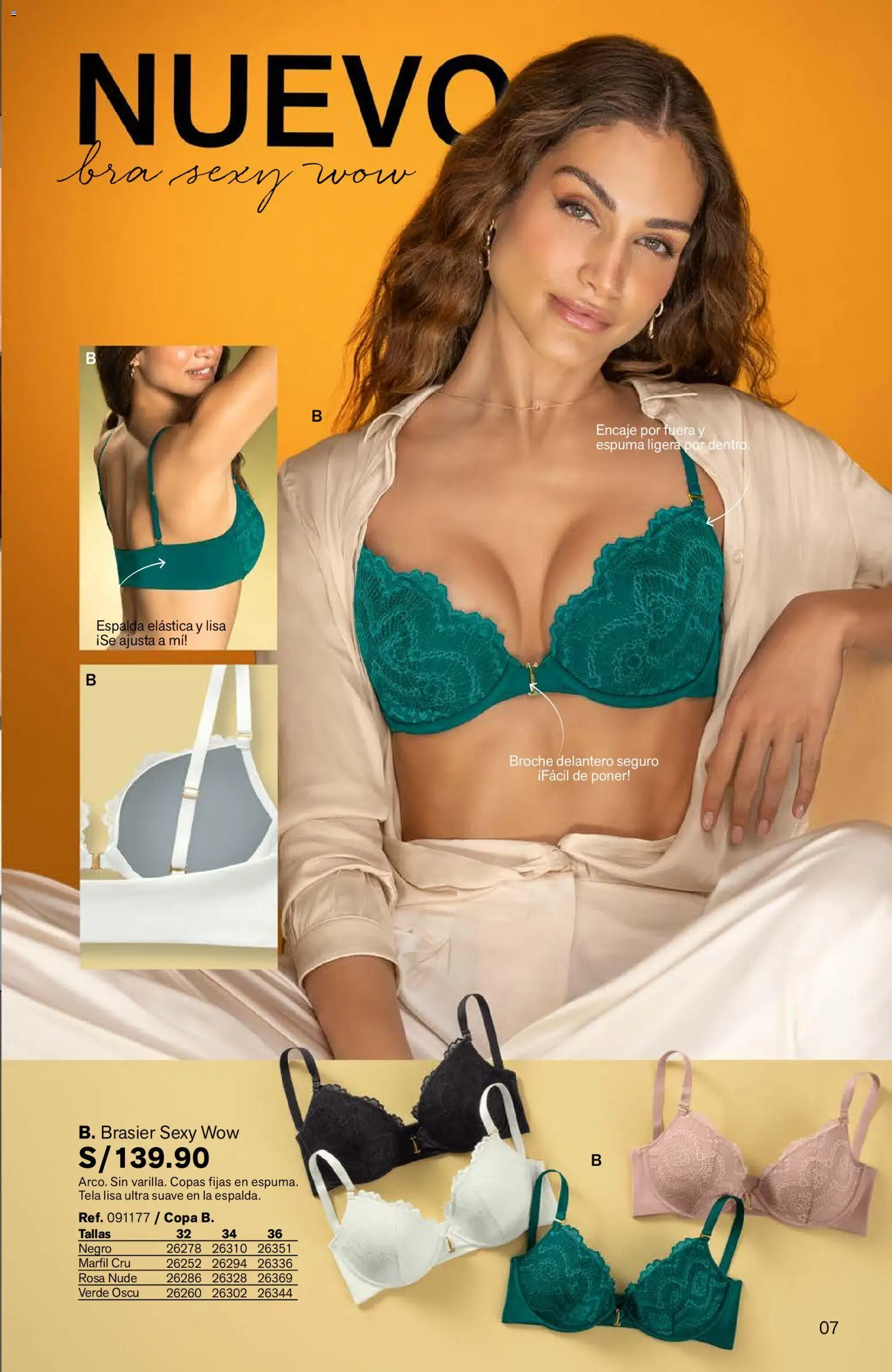 Catálogo Leonisa válido desde 24/08/2026 | Página: 7 | Productos: Espuma