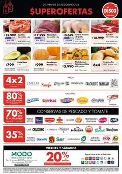 Vista previa Disco - Ofertas | Córdoba válido desde el 23/07/2026 | Página: 1