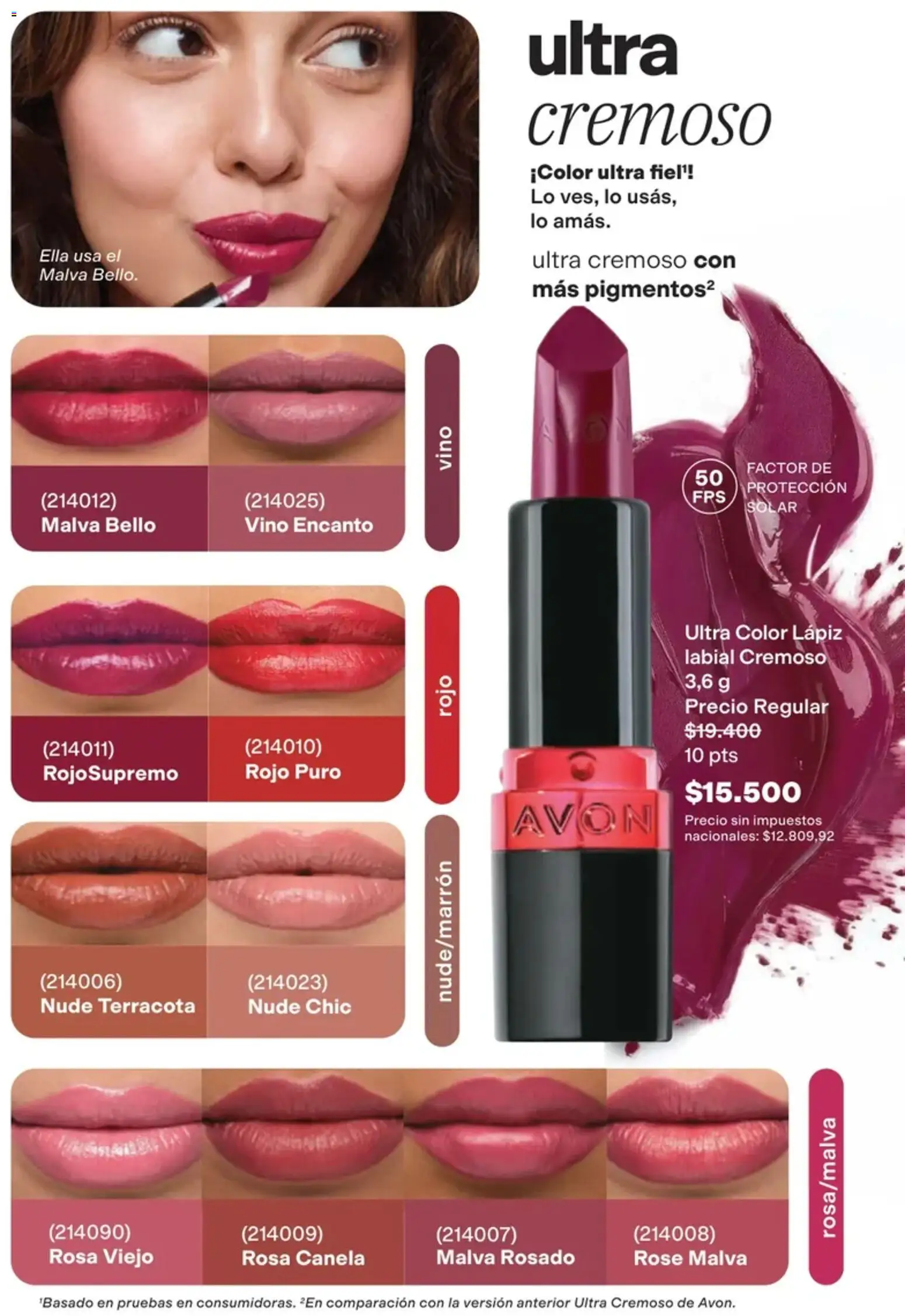 Catálogo AVON Campaña 15 │ válido desde el 01/10/2026 | Página: 44