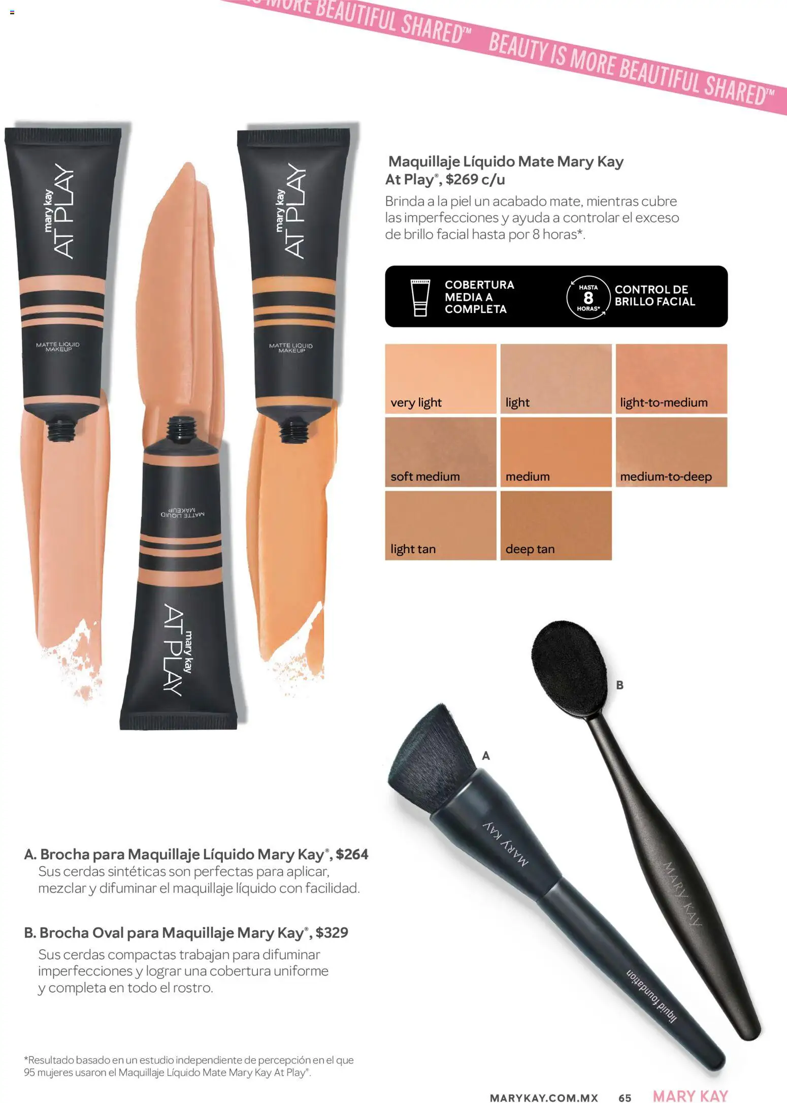 Nuevas ofertas de Mary Kay válidas en toda la República Mexicana desde el 01/09/2026. ¡Encuentra las mejores ofertas en Mary Kay catálogo! | Página: 65 | Productos: Brillo, Mate, Maquillaje