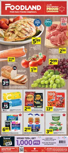 Preview of Foodland weekly flyer / circulaire from shop Foodland valid from Oct 22, 2026