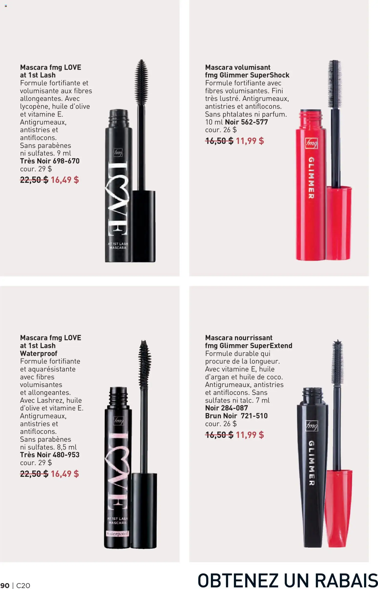 Avon flyer valid from Sep 23, 2026 | Page: 90 | Products: Mascara