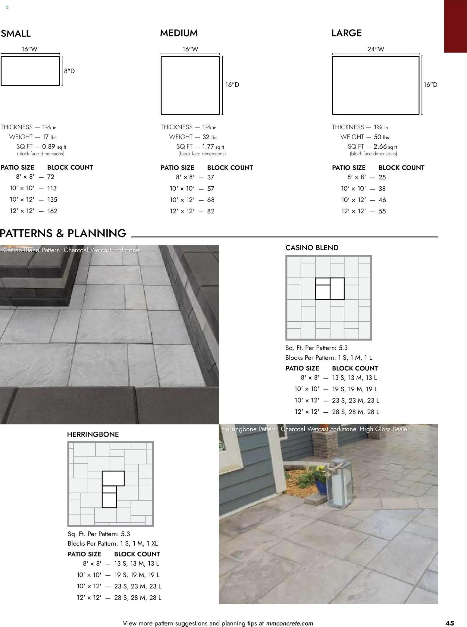 Menards Landscape Catalog - valid from 02.04.2026 | Page: 45 | Products: Weight