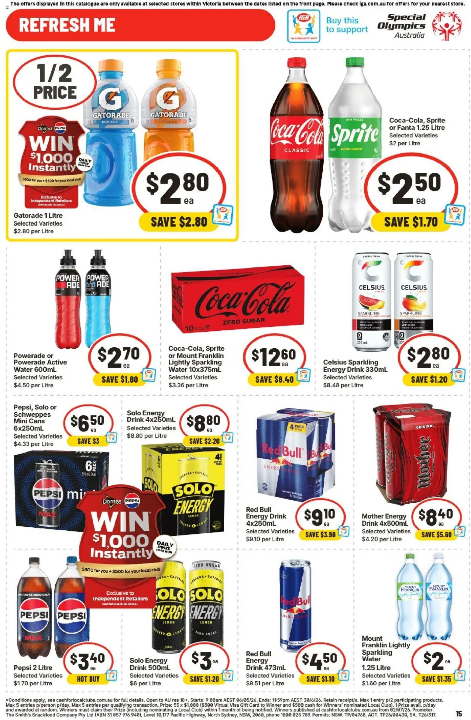 Ritchies catalogue - valid from 06.05.2026 | Page: 13 | Products: Energy drink, Sugar, Lemon, Phone