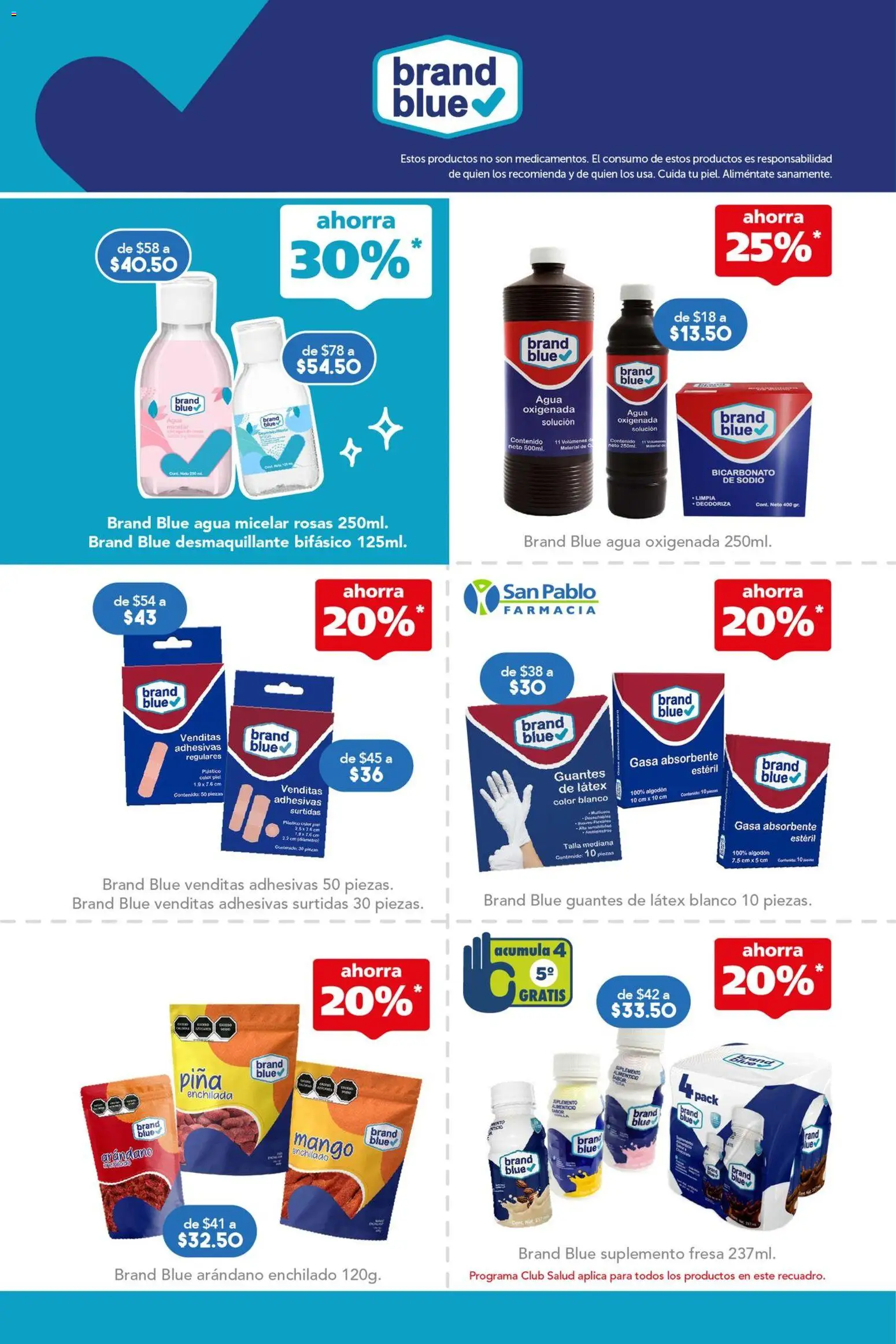 Nuevas ofertas de Farmacia San Pablo válidas en toda la República Mexicana desde el 24.05.2026. ¡Encuentra las mejores ofertas en Farmacia San Pablo catálogo! | Página: 5
