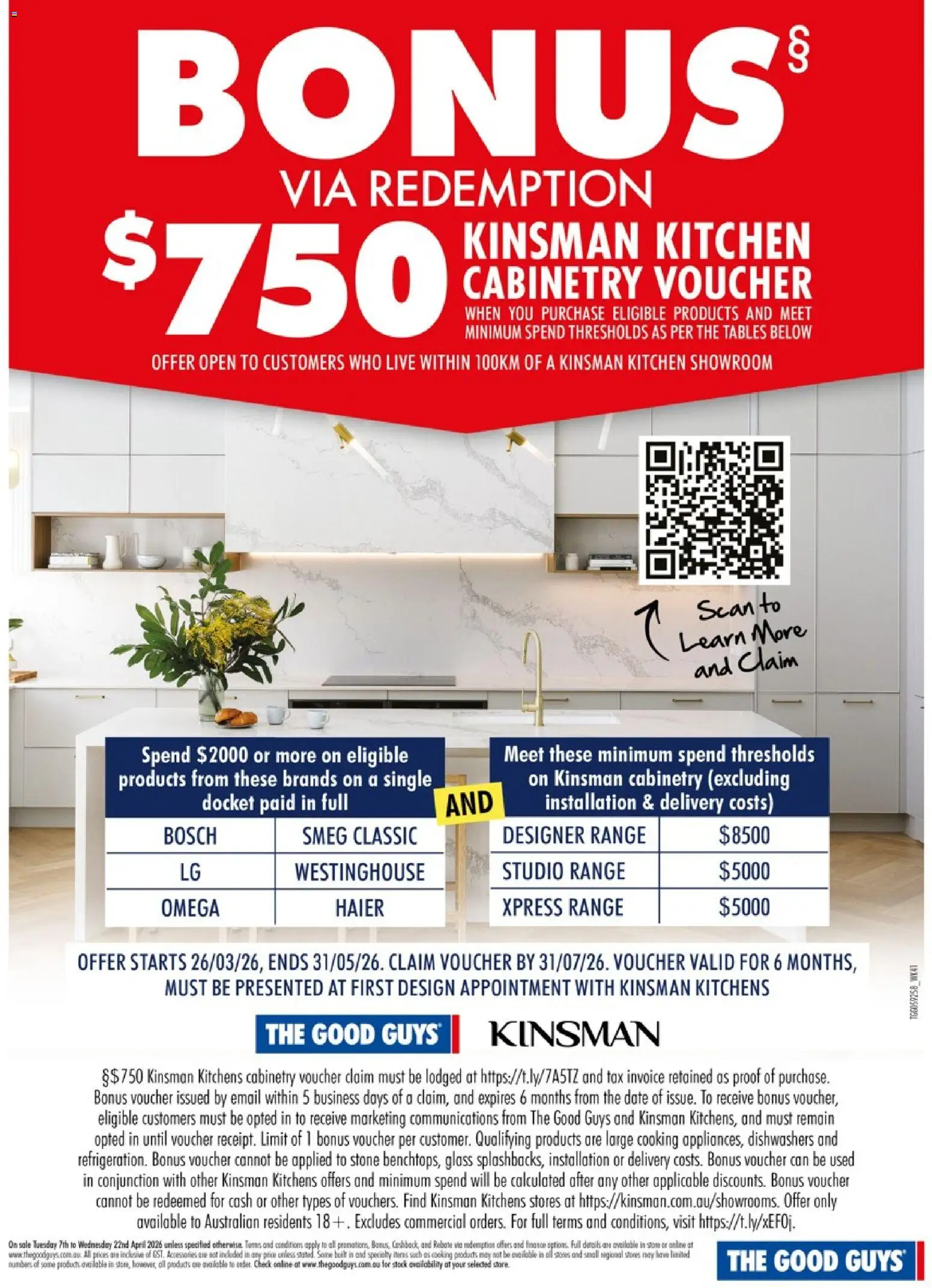 The Good Guys catalogue - valid from 06.04.2026 | Page: 27 | Products: Date