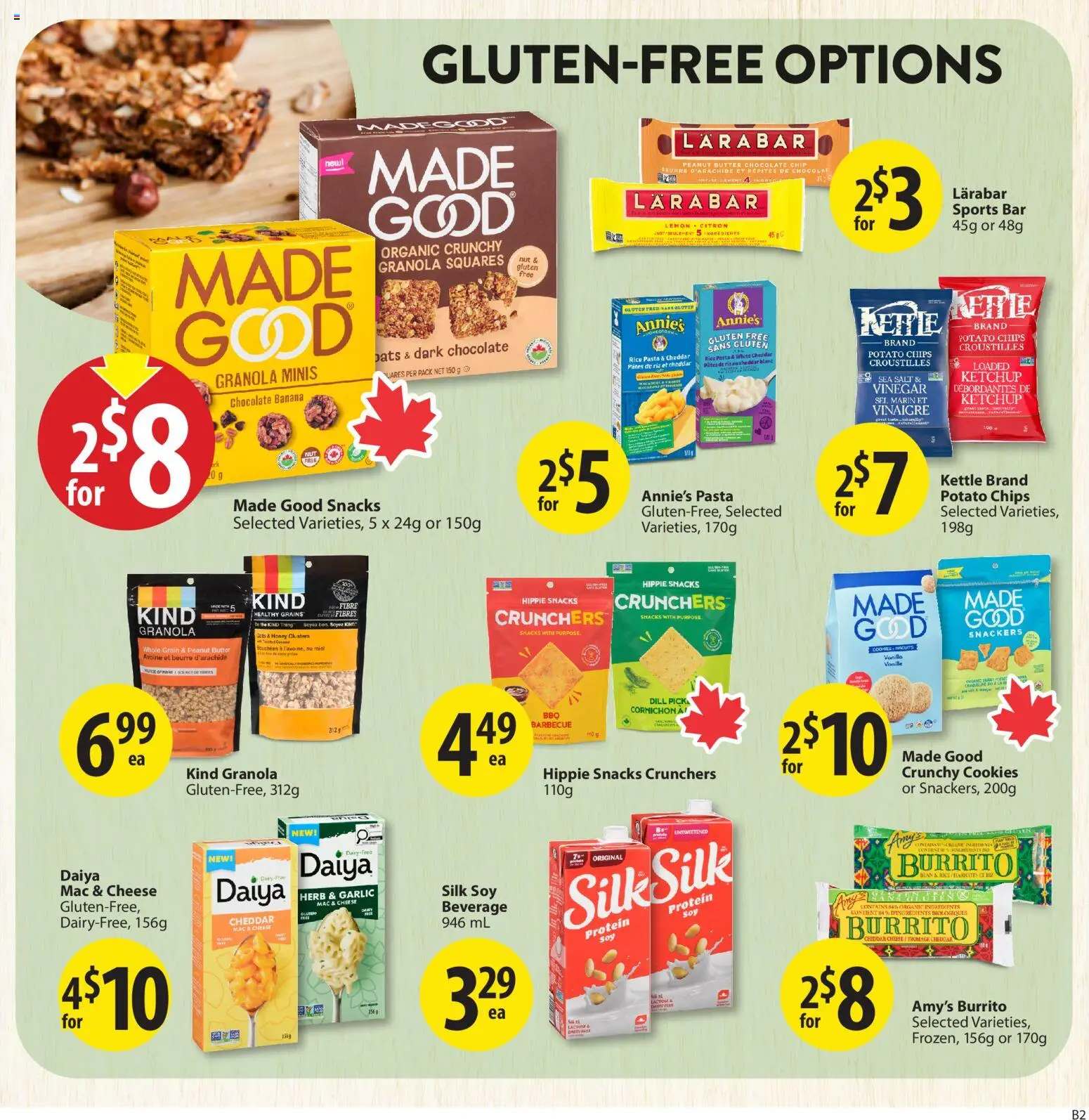 Save on foods flyer valid from 07.05.2026 | Page: 29 | Products: Rice, Pasta, Kettle, Chocolate