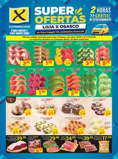 X Supermercados ofertas Osasco - Pré-Visualização do folheto da loja X Supermercados, válido de 30/09/2026