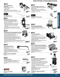 Preview of Princess Auto catalog - Recreational from shop Princess Auto valid from 21.04.2026 | Page: 34 | Products: Thermometer, Slicer, Mixer, Table