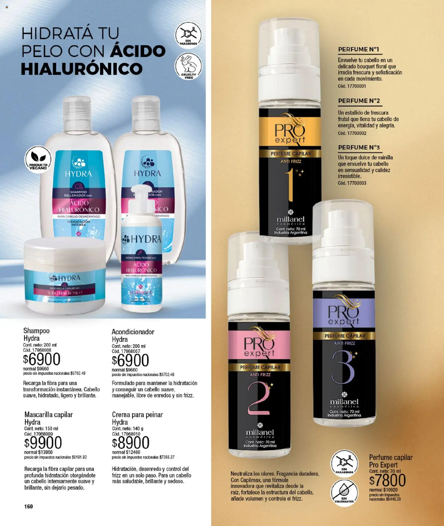 Millanel catálogo │ válido desde el 14/09/2026 | Página: 184 | Productos: Vainilla, Mascarilla, Fragancia, Shampoo