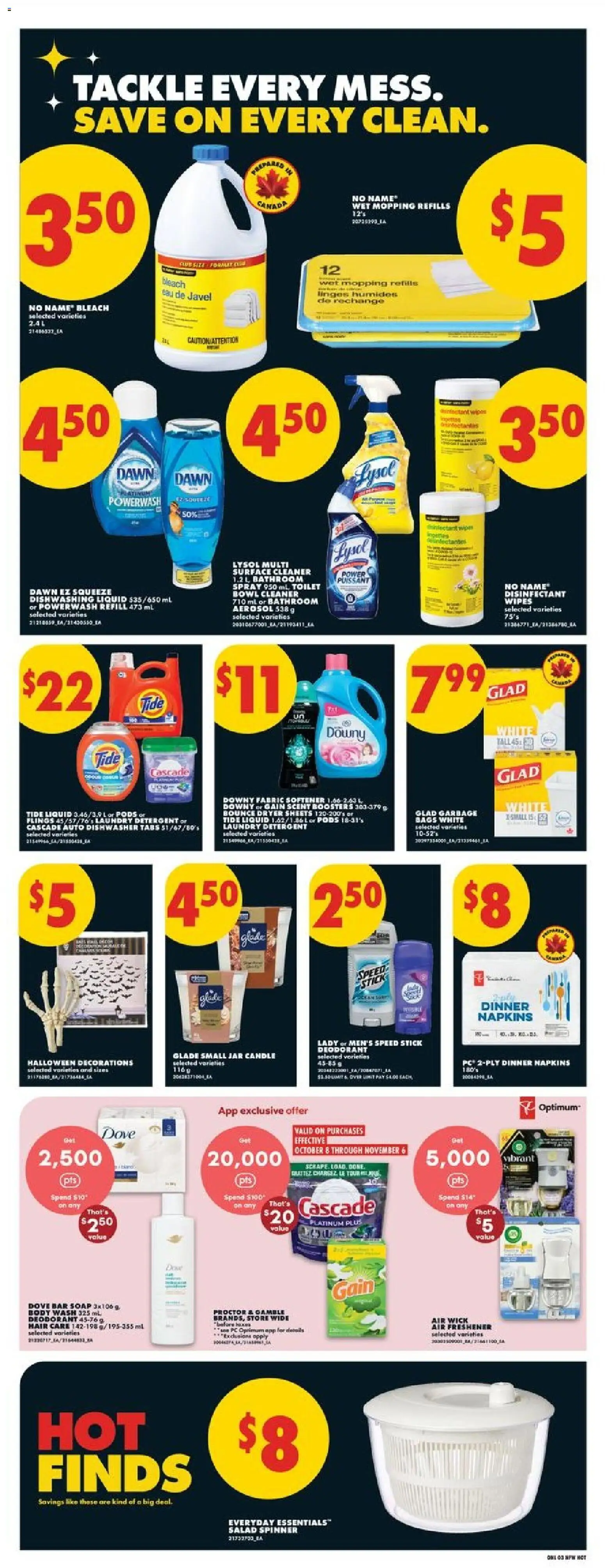 No Frills flyer valid from Oct 8, 2026 | Page: 9