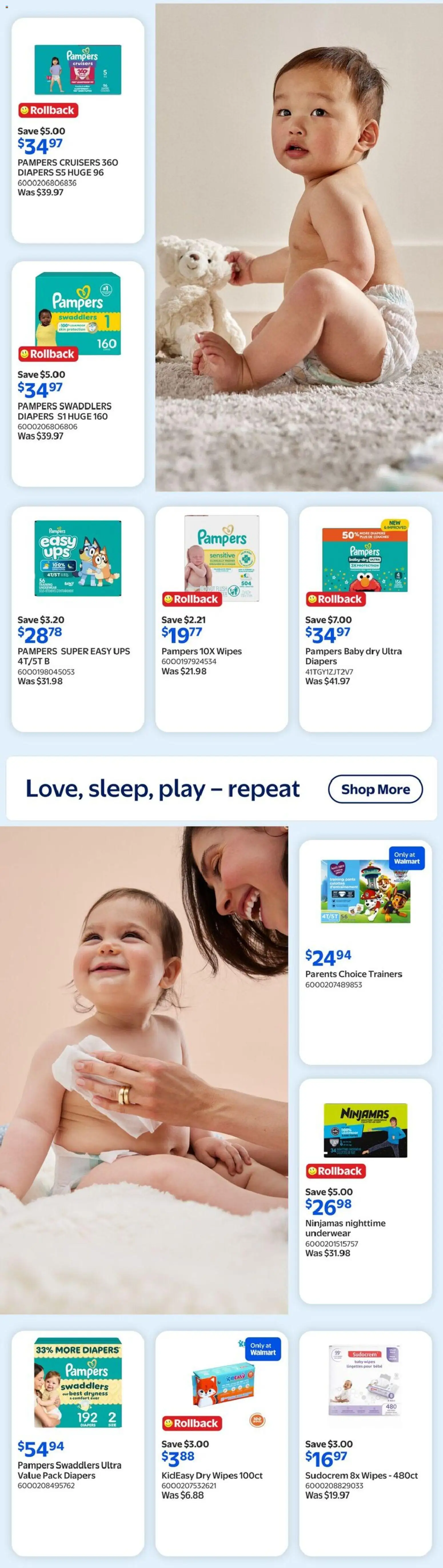 Walmart flyer valid from Jun 25, 2026 | Page: 13 | Products: Pants, Underwear