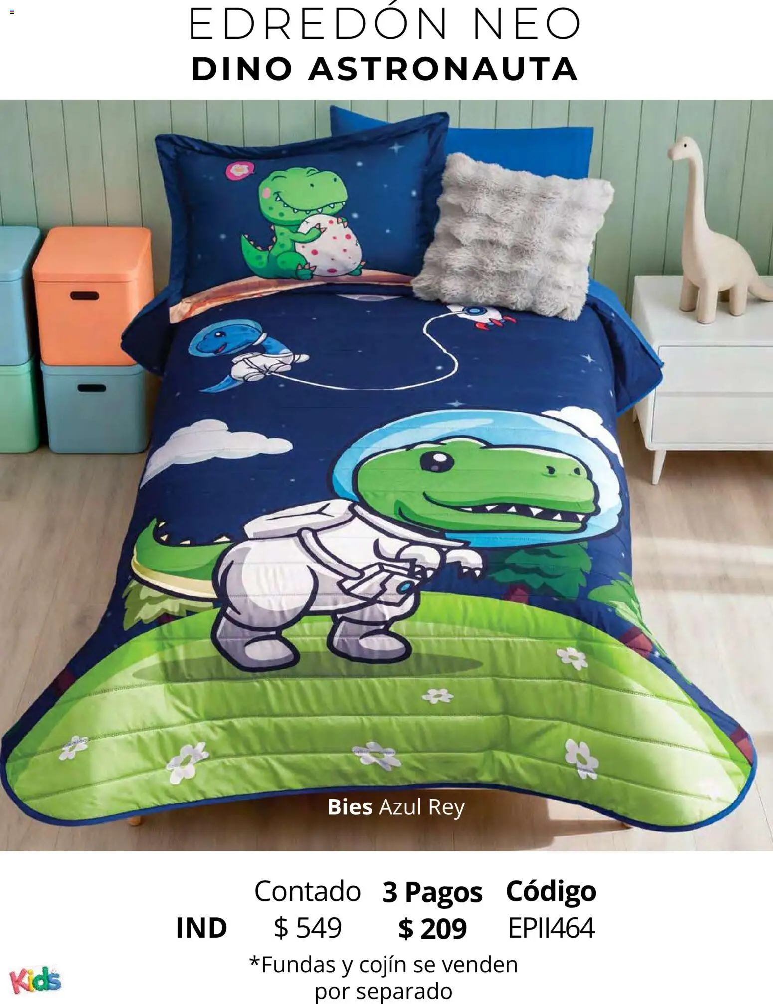 Nuevas ofertas de Colchas Concord válidas en toda la República Mexicana desde el 01.05.2026. ¡Encuentra las mejores ofertas en Colchas Concord catálogo Kids! | Página: 28