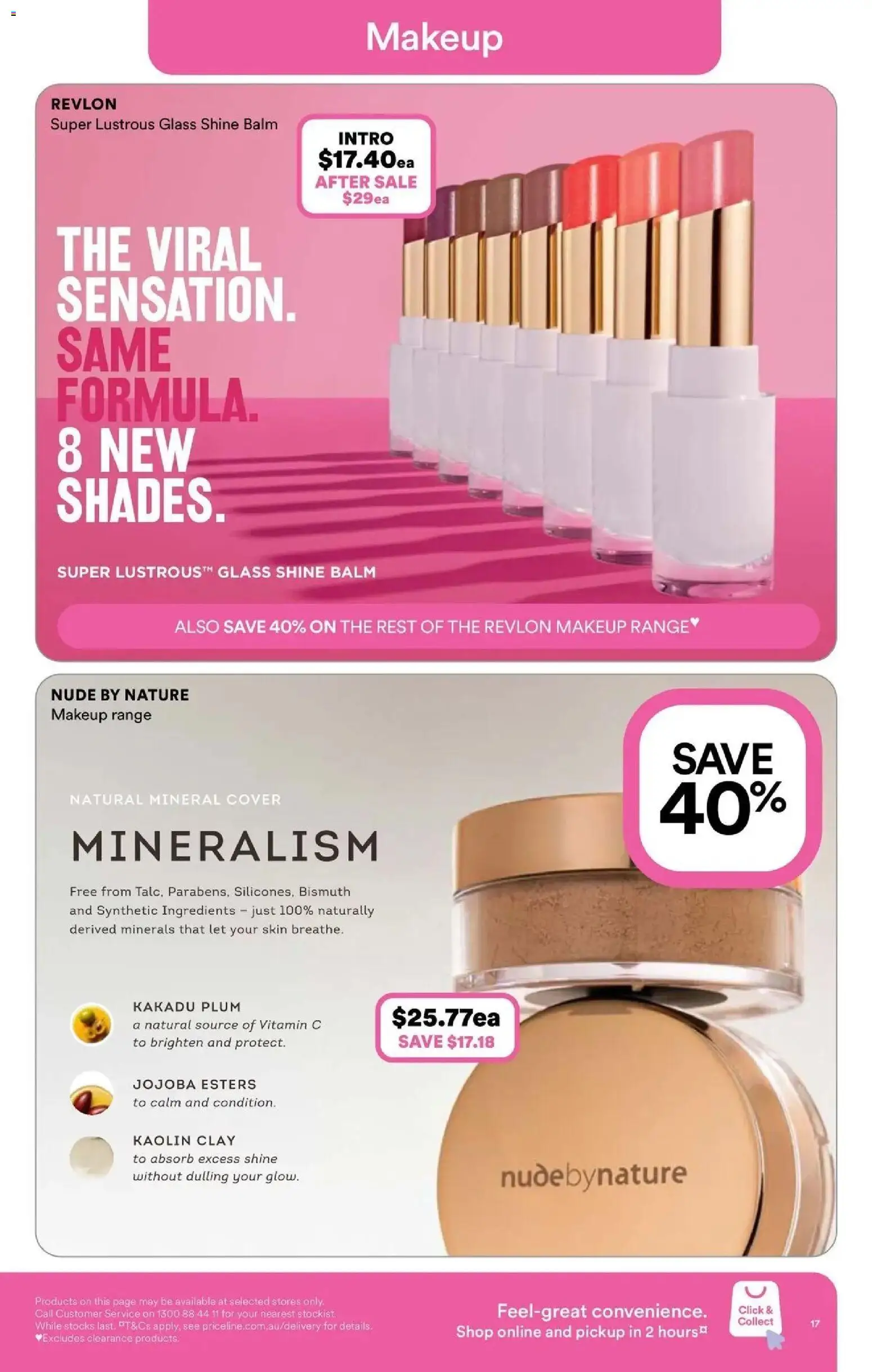 Priceline Pharmacy catalogue - valid from 01/07/2026 | Page: 17 | Products: Makeup, Clay, Vitamin