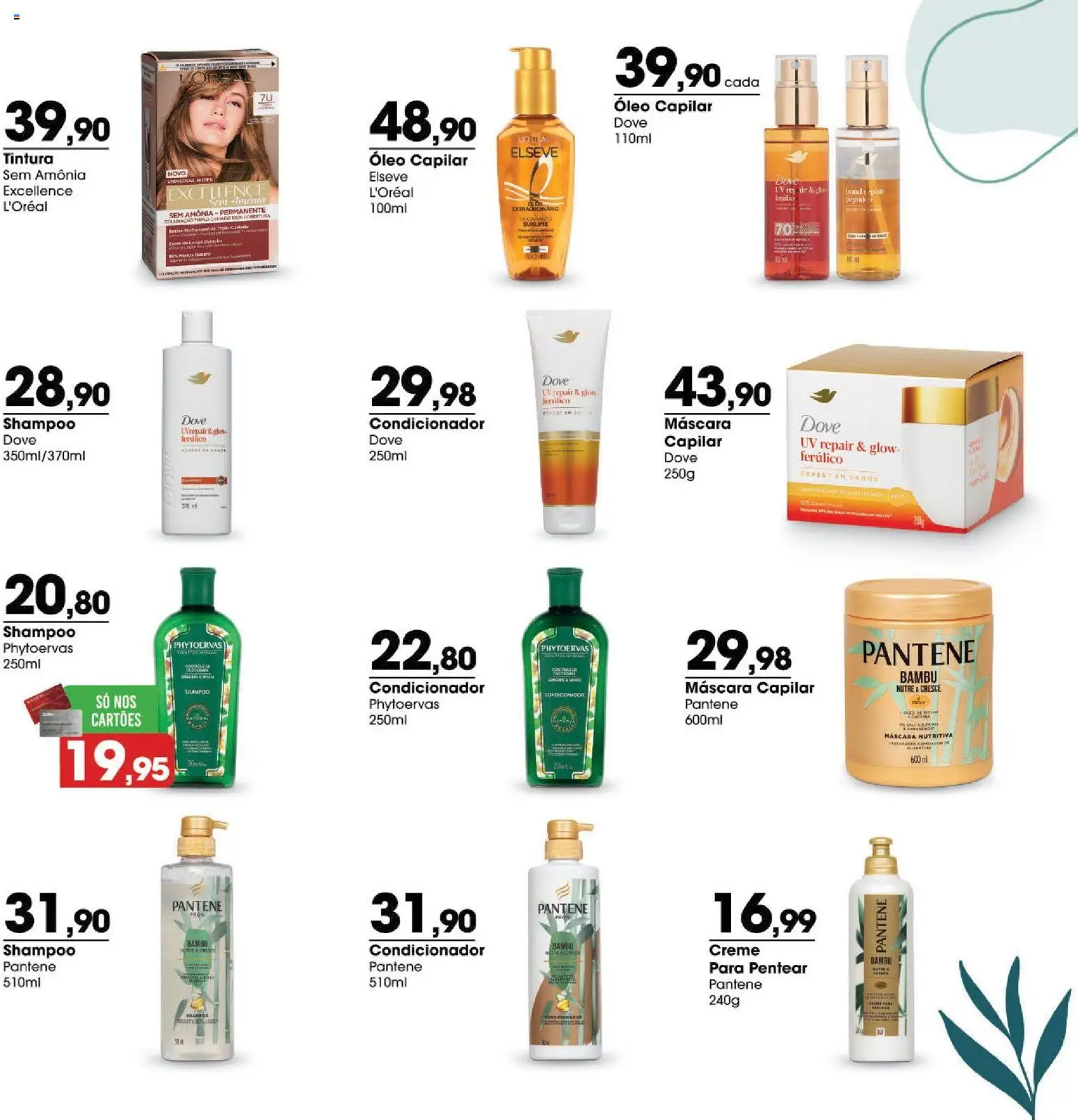 Zaffari Folheto - válido de 07.05.2026 | Página: 3 | Produtos: Shampoo, Condicionador, Óleo, Dove