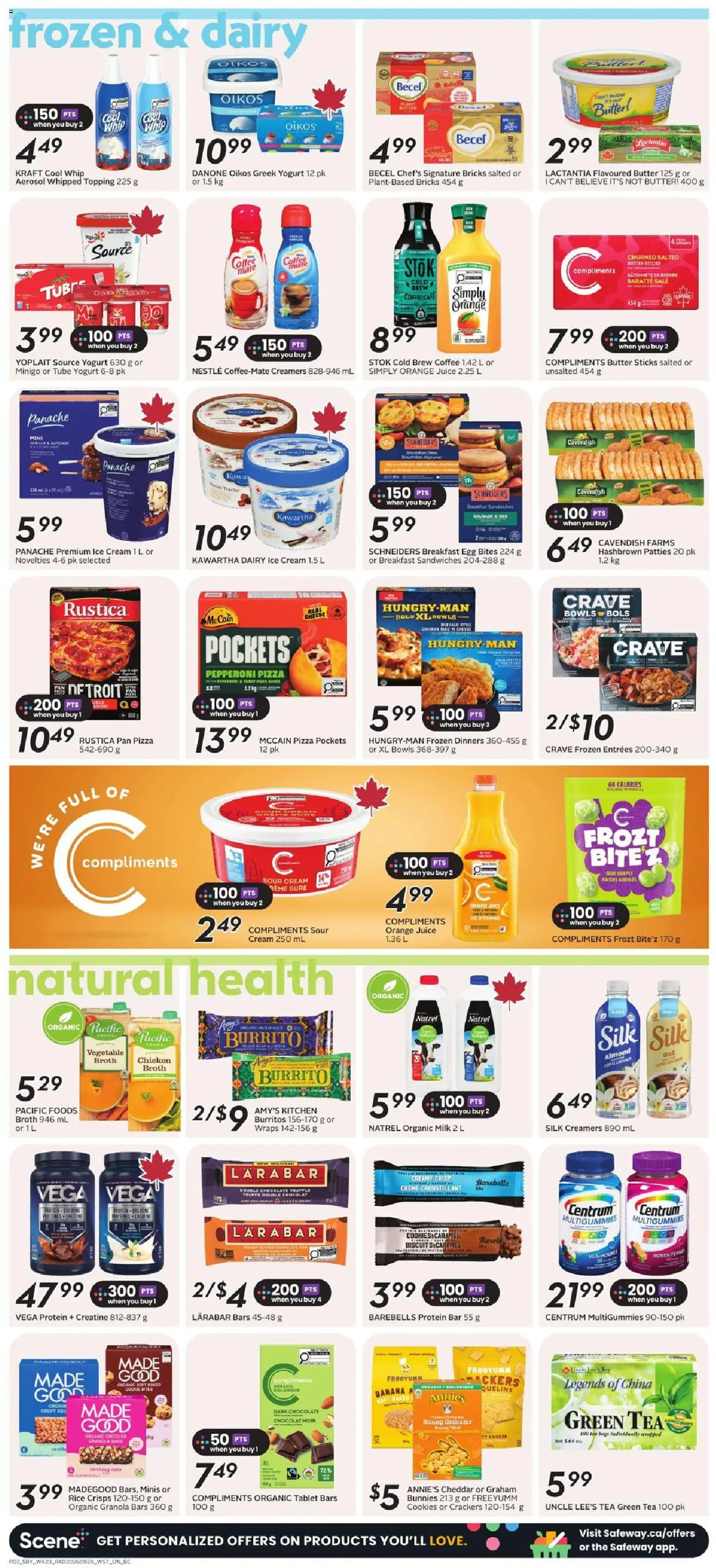 Safeway flyer valid from Oct 1, 2026 | Page: 9