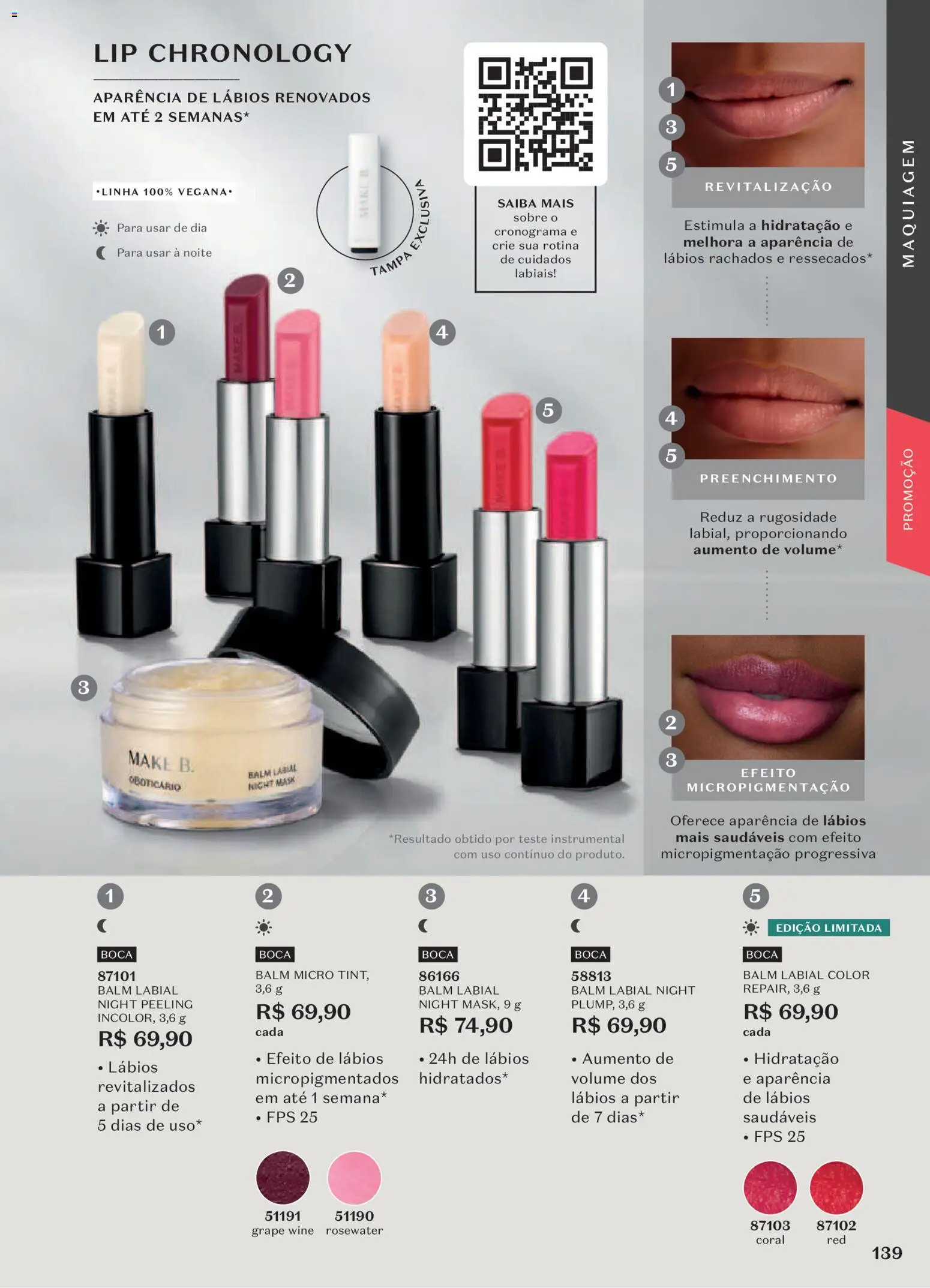 O Boticário Folheto - válido de 29/06/2026 | Página: 143 | Produtos: Maquiagem