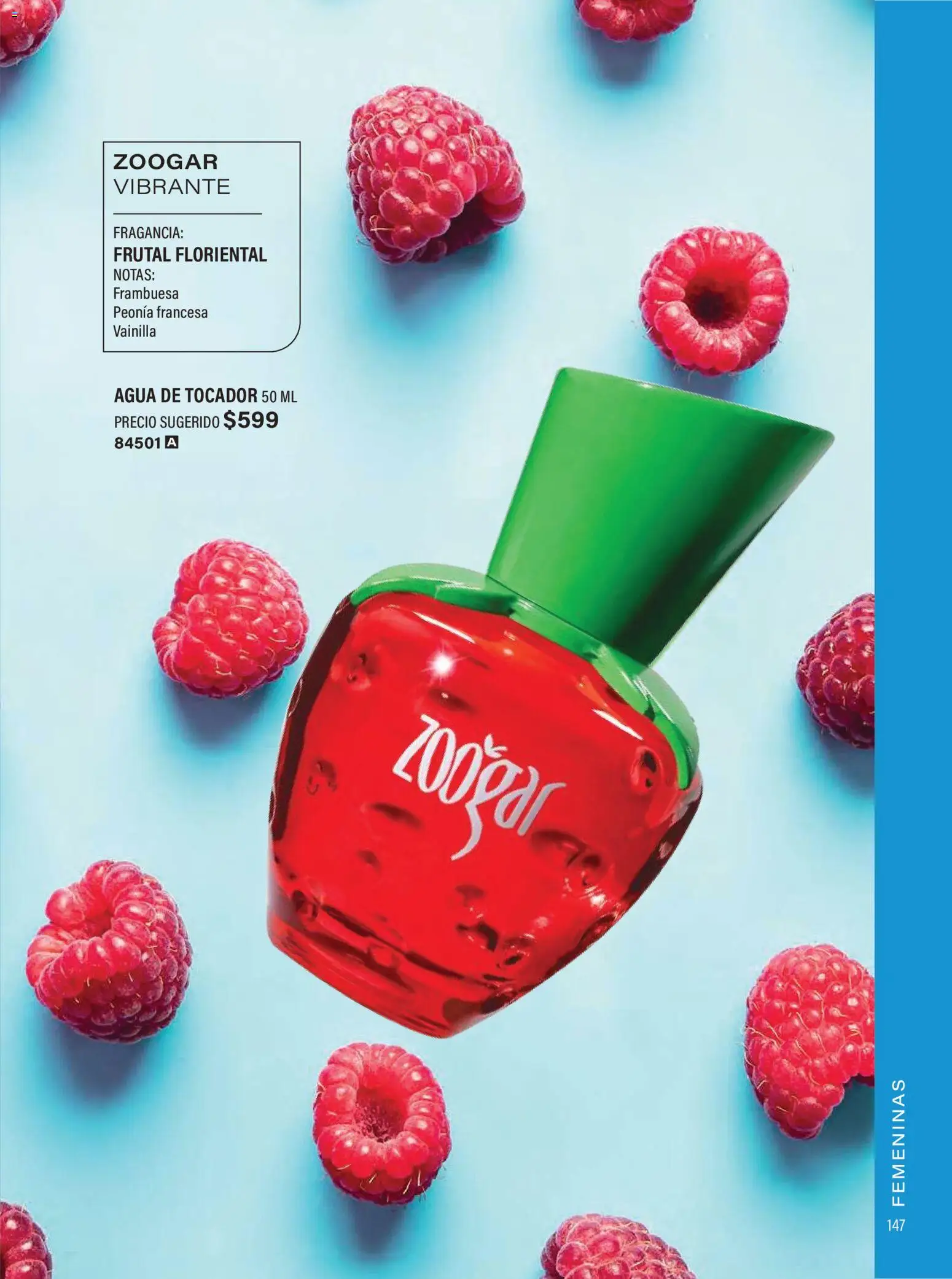 Nuevas ofertas de JAFRA válidas en toda la República Mexicana desde el 01/07/2026. ¡Encuentra las mejores ofertas en JAFRA catálogo Organizador de Ventas! | Página: 147 | Productos: Agua, Perfume, Fragancia