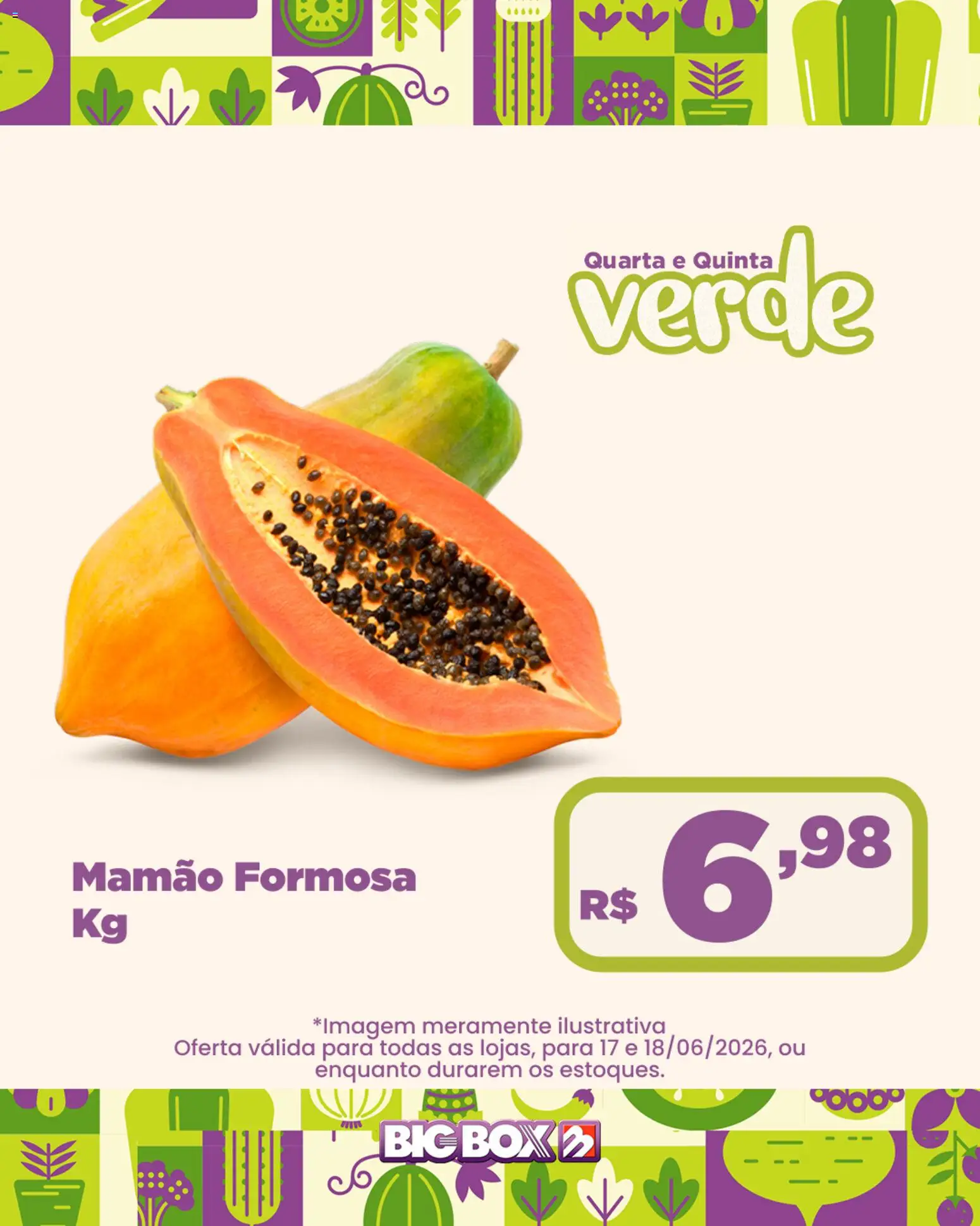 Big Box Folheto - válido de 17.06.2026 | Página: 23 | Produtos: Mamão