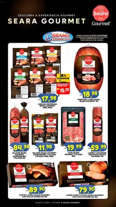 Bramil Supermercados ofertas Seara Gourmet - Pré-Visualização do folheto da loja Bramil Supermercados, válido de 15/07/2026