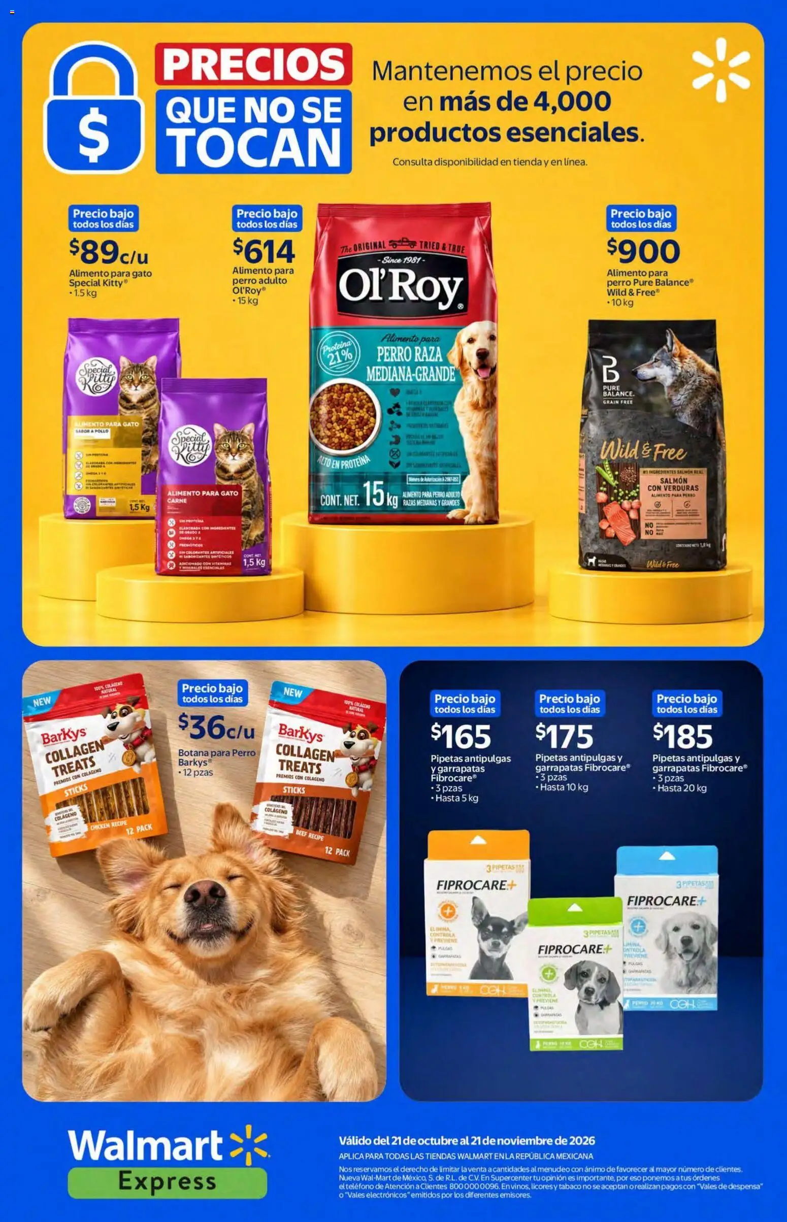 Nuevas ofertas de Walmart Express válidas en toda la República Mexicana desde el 21/10/2026. ¡Encuentra las mejores ofertas en Walmart Express folleto Precios que no se tocan! | Página: 14