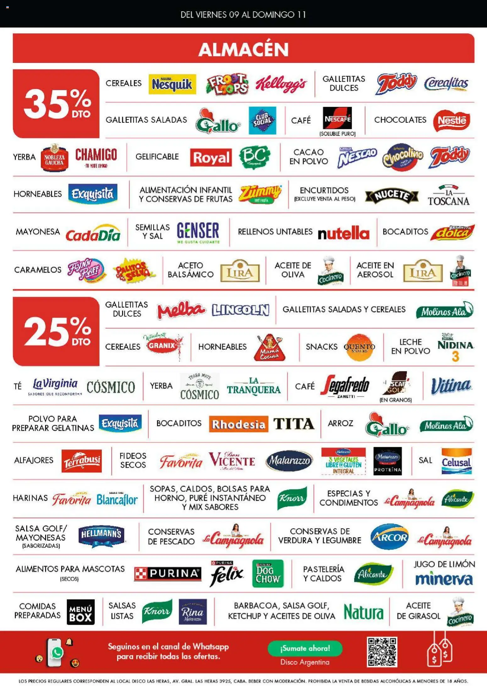 Disco Córdoba │ válido desde el 09/10/2026 | Página: 3