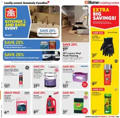Preview of Home Hardware weekly flyer / circulaire from shop Home Hardware valid from Sep 24, 2026