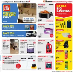 Preview of Home Hardware weekly flyer / circulaire from shop Home Hardware valid from Sep 24, 2026