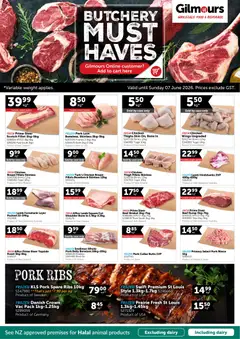 Gilmours  Butchery Must Haves preview  - valid from 04.05.2026
