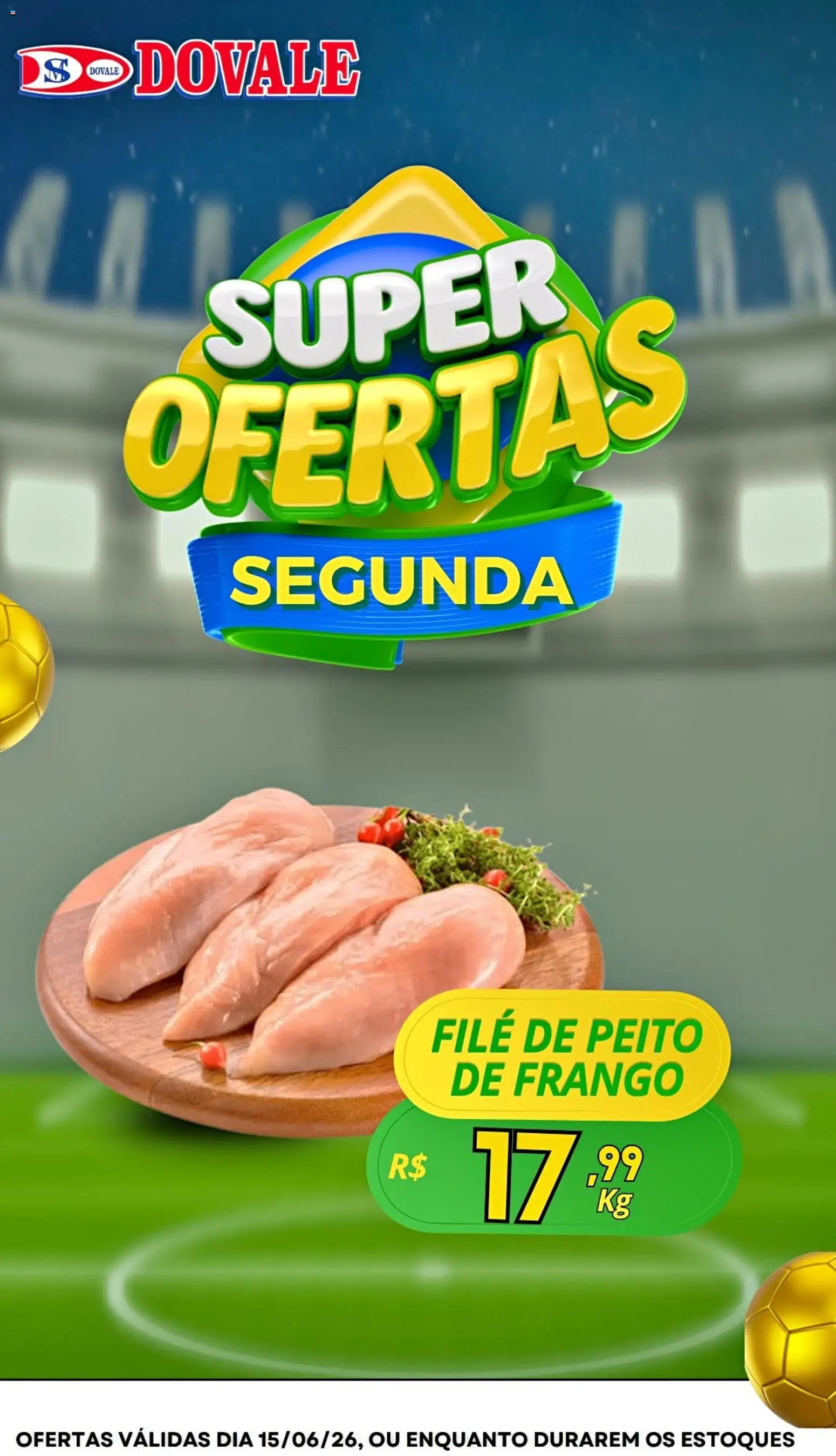Dovale Folheto - válido de 15.06.2026 | Página: 2 | Produtos: Frango, Peito de frango
