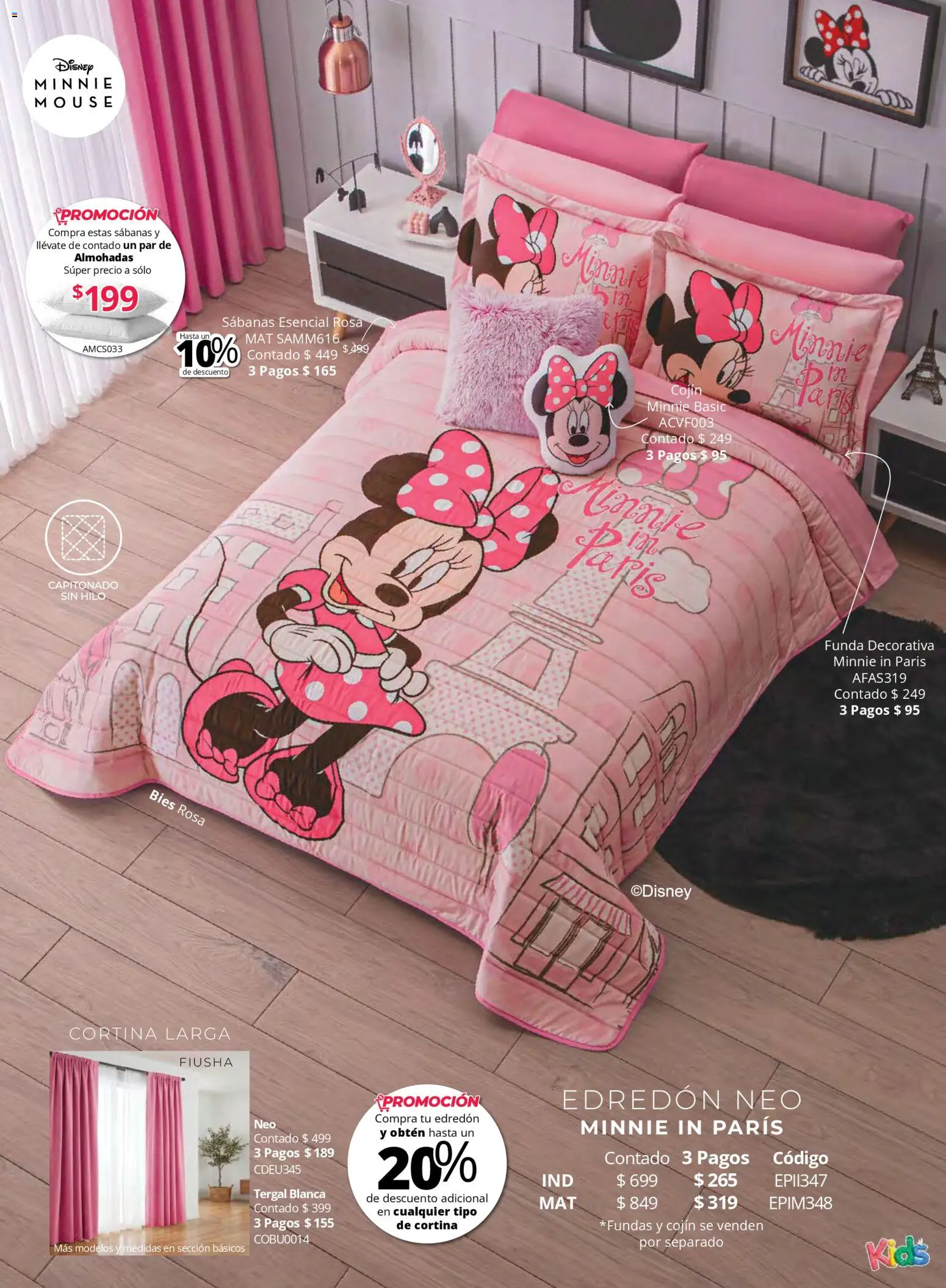 Nuevas ofertas de Colchas Concord válidas en toda la República Mexicana desde el 01.05.2026. ¡Encuentra las mejores ofertas en Colchas Concord catálogo Kids! | Página: 18 | Productos: Mouse, Funda, Sabanas