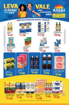 Assaí Atacadista ofertas - PR - Pré-Visualização do folheto da loja Assaí Atacadista, válido de 06/07/2026