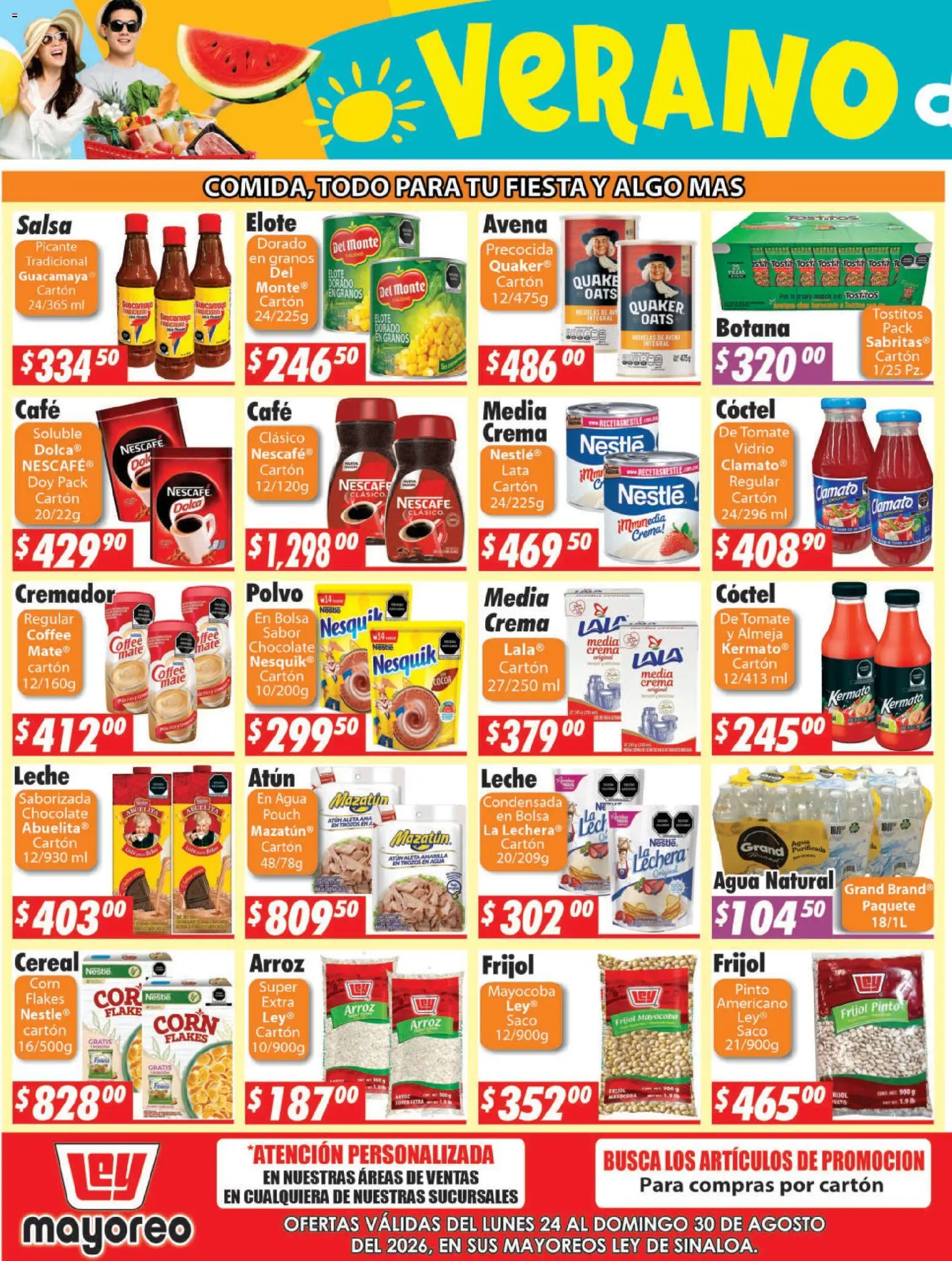 Nuevas ofertas de Casa Ley válidas en toda la República Mexicana desde el 24/08/2026. ¡Encuentra las mejores ofertas en Casa Ley folleto Sinaloa! | Página: 5
