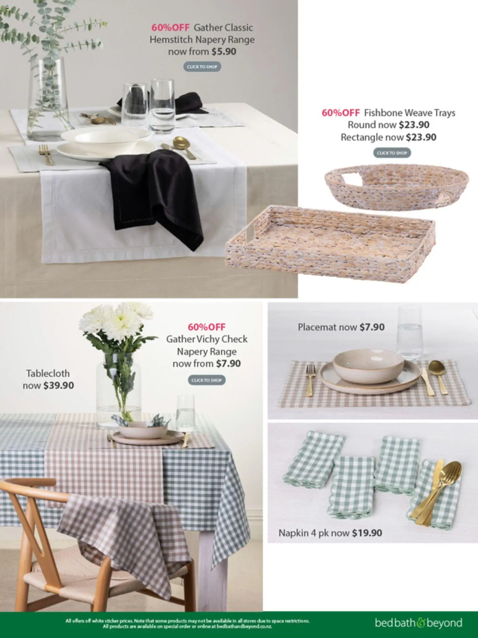 Bed Bath and Beyond catalogue from 7 Sept 2026 | Page: 33