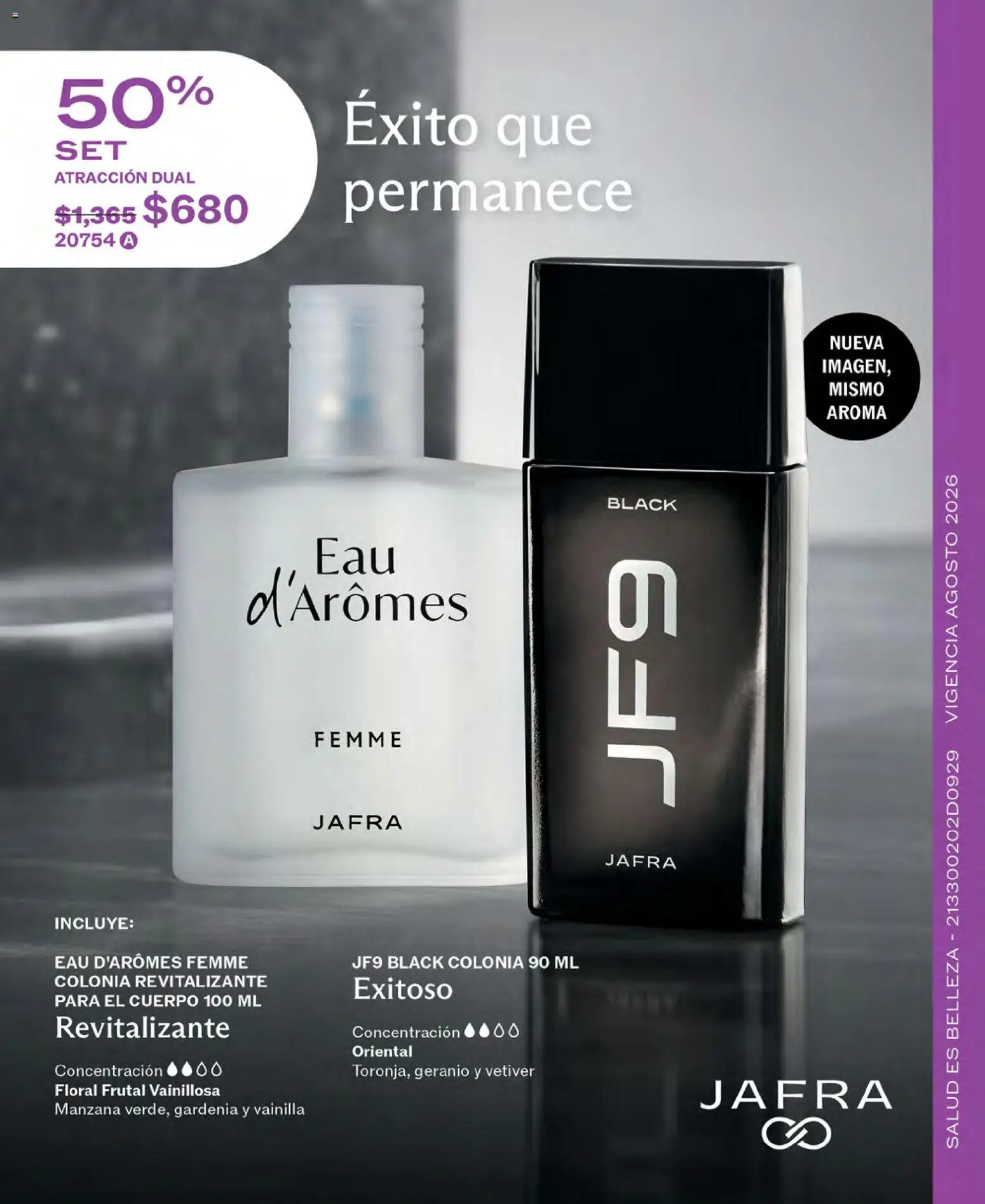 Nuevas ofertas de JAFRA válidas en toda la República Mexicana desde el 01/08/2026. ¡Encuentra las mejores ofertas en JAFRA catálogo! | Página: 100