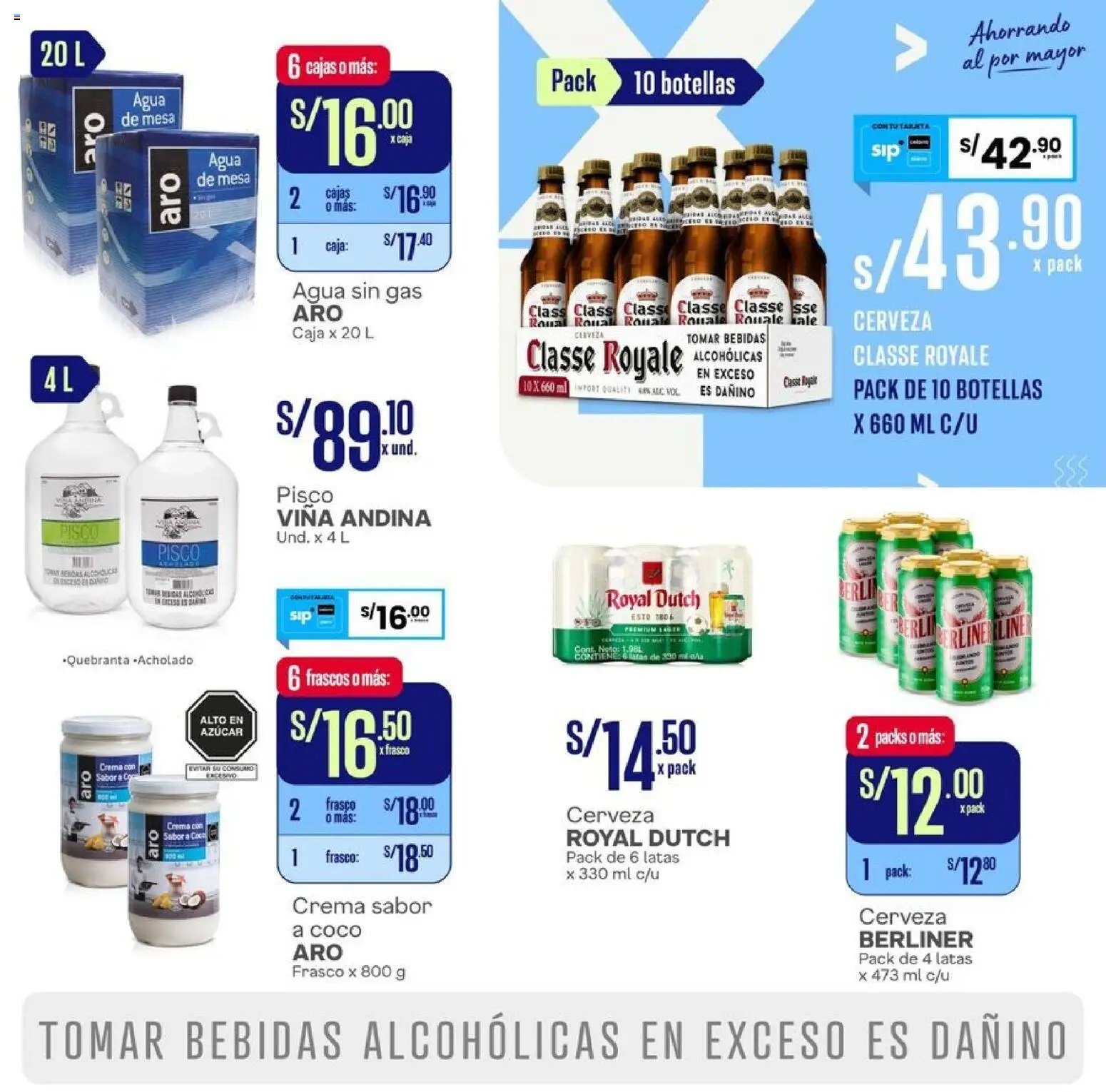 Catálogo Makro válido desde 10/09/2026 | Página: 7 | Productos: Caja, Cerveza, Crema, Coco